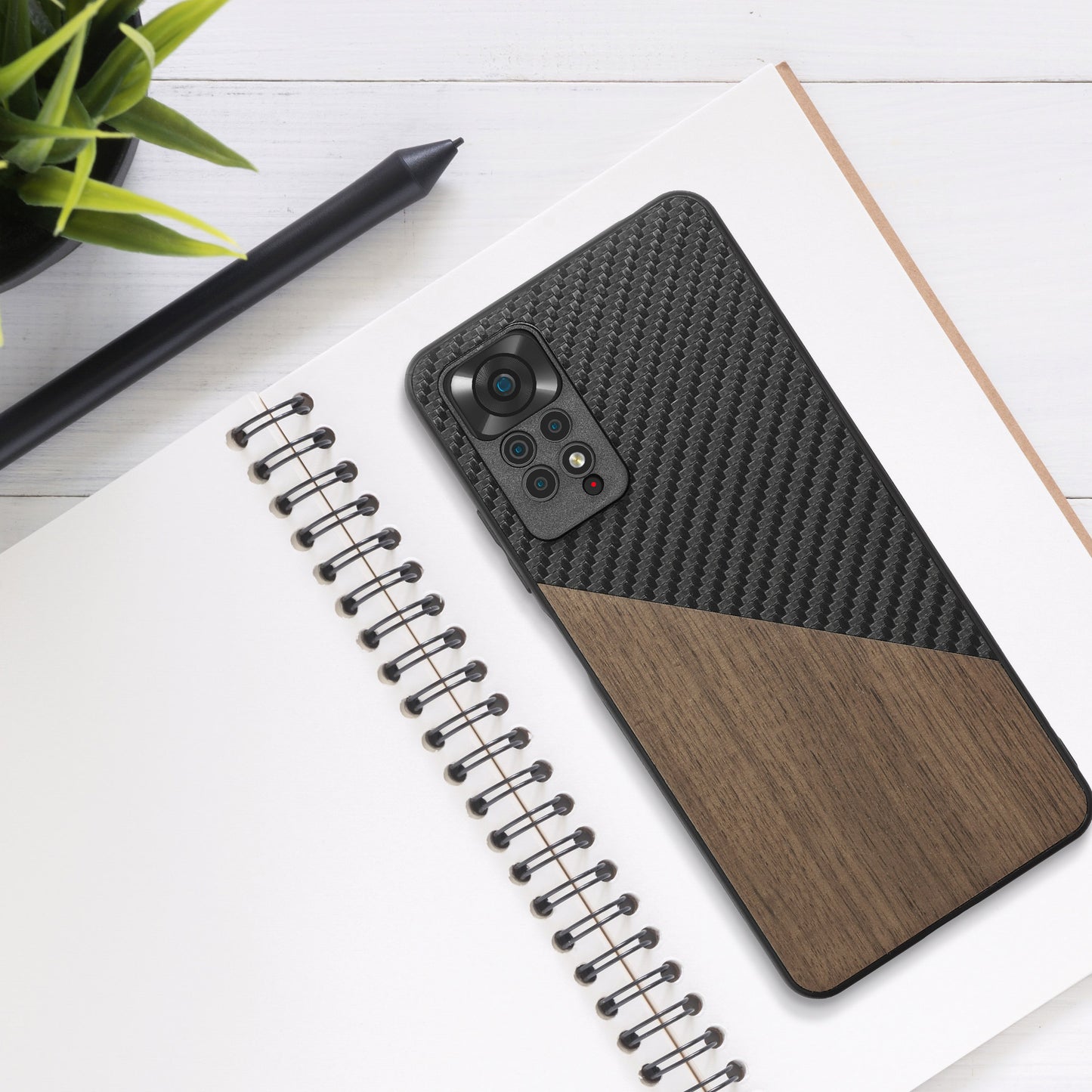 kwmobile Hülle kompatibel mit Xiaomi Redmi Note 11 Pro / Note 11 Pro (5G) / Note 12 Pro (4G) - Handyhülle - Handy Schutzhülle - Smartphone Cover