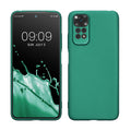 kwmobile Handyhülle für Xiaomi Redmi Note 11 / Note 11S Hülle - weiche Silikon Case metallisch schimmernd - Schutzhülle Cover