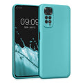kwmobile Handyhülle für Xiaomi Redmi Note 11 / Note 11S Hülle - weiche Silikon Case metallisch schimmernd - Schutzhülle Cover