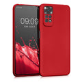 kwmobile Handyhülle für Xiaomi Redmi Note 11 / Note 11S Hülle - weiche Silikon Case metallisch schimmernd - Schutzhülle Cover