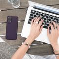 kwmobile Handyhülle für Xiaomi Redmi Note 11 / Note 11S Hülle - weiche Silikon Case metallisch schimmernd - Schutzhülle Cover