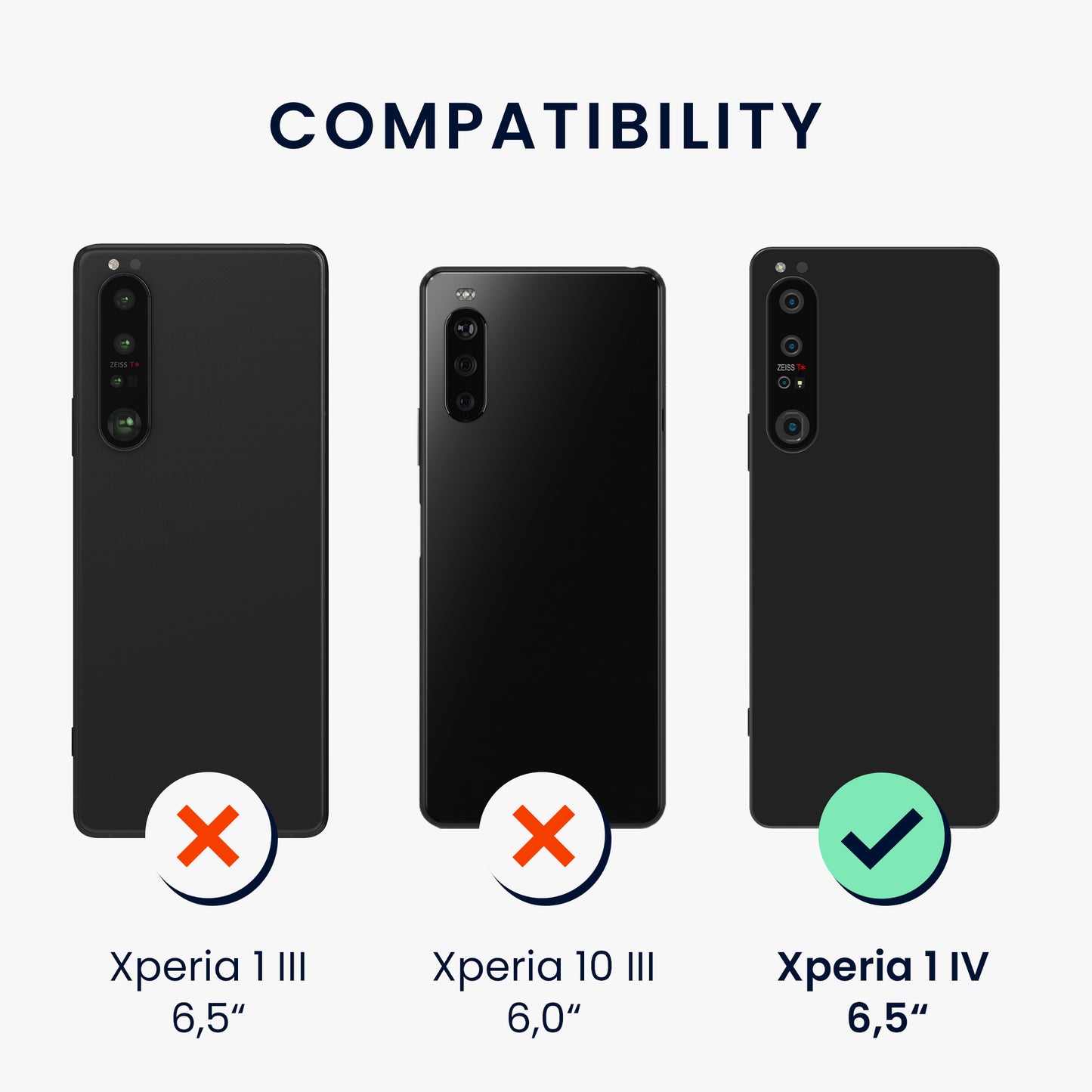 kwmobile Handyhülle für Sony Xperia 1 IV