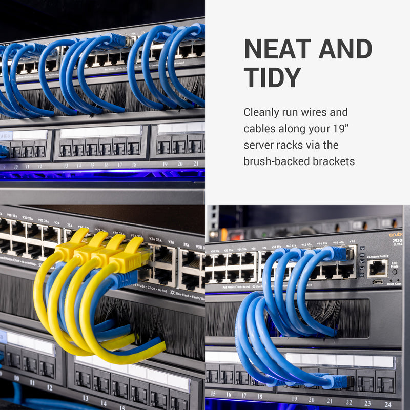 3x 19 Zoll Server Rack Abdeckung