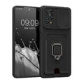 kwmobile Handyhülle kompatibel mit Xiaomi Redmi Note 11 Pro / Note 11 Pro (5G) / Note 12 Pro (4G) - Softcase mit Kameraschutz - Kartenfach