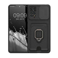 kwmobile Handyhülle kompatibel mit Xiaomi Redmi Note 11 Pro / Note 11 Pro (5G) / Note 12 Pro (4G) - Softcase mit Kameraschutz - Kartenfach