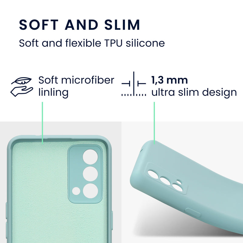 kwmobile Slim Case kompatibel mit Realme GT Master Edition Hülle - Handyhülle aus Silikon