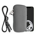 kwmobile Handytasche für Smartphones - Handy Tasche mit Handykette 15,2 x 8,3 cm Innenmaße