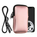 kwmobile Handytasche für Smartphones - Handy Tasche mit Handykette 15,2 x 8,3 cm Innenmaße