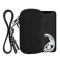 kwmobile Handytasche für Smartphones - Handy Tasche mit Handykette 15,2 x 8,3 cm Innenmaße