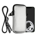 kwmobile Handytasche für Smartphones - Handy Tasche mit Handykette 15,2 x 8,3 cm Innenmaße