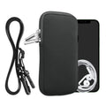 kwmobile Handytasche für Smartphones - Handy Tasche mit Handykette 15,2 x 8,3 cm Innenmaße
