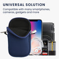 kwmobile Handytasche für Smartphones - Handy Tasche mit Handykette 15,2 x 8,3 cm Innenmaße