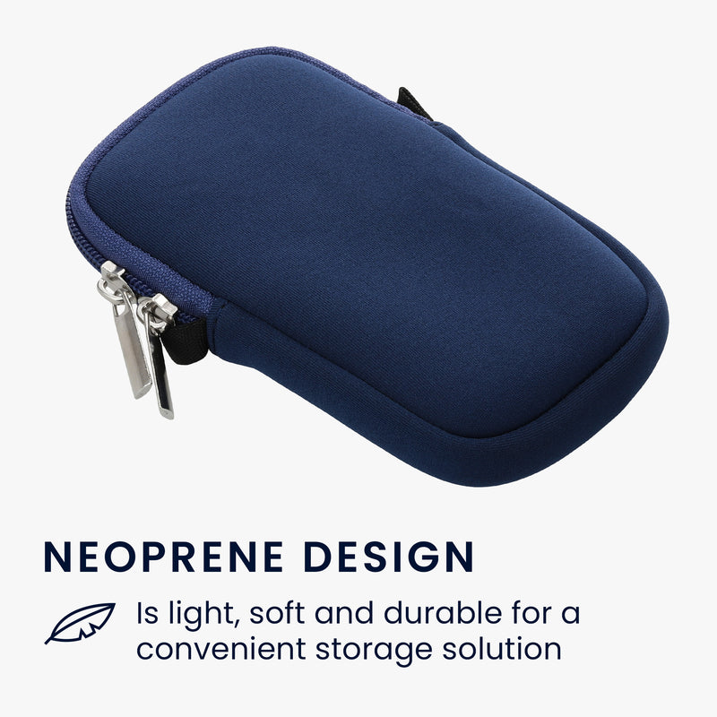 kwmobile Handytasche für Smartphones - Handy Tasche mit Handykette 15,2 x 8,3 cm Innenmaße