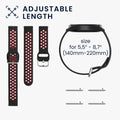 kwmobile Uhrenarmband für Garmin Venu Sq Music / Sq Armband Fitnesstracker Band Set Ersatzarmband Smartwatch