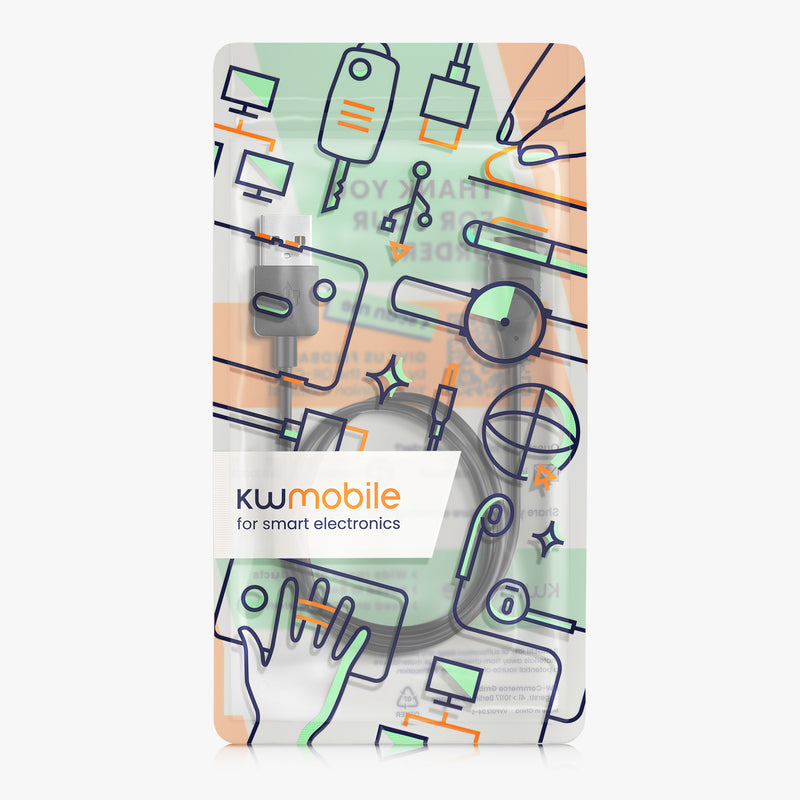 kwmobile kompatibel für COROS PACE 2 / PACE 3 / APEX / APEX Pro / APEX 2 / VERTIX USB Ladekabel Charger für Smart Watch Fitnesstracker Ersatzkabel