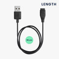 kwmobile kompatibel für COROS PACE 2 / PACE 3 / APEX / APEX Pro / APEX 2 / VERTIX USB Ladekabel Charger für Smart Watch Fitnesstracker Ersatzkabel