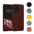 kwmobile Hülle kompatibel mit OnePlus Nord 2T 5G Hülle - Silikon Handy Case - Handyhülle weiche Oberfläche - kabelloses Laden - Neon Koralle Neon Koralle  