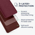 kwmobile Handyhülle für OnePlus Nord 2T 5G Hülle Case Silikon Kabelloses Laden Schutzhülle Cover