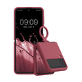 kwmobile Flip Soft Case kompatibel mit Samsung Galaxy Z Flip4 - Hülle für Foldable Handy - Handyhülle