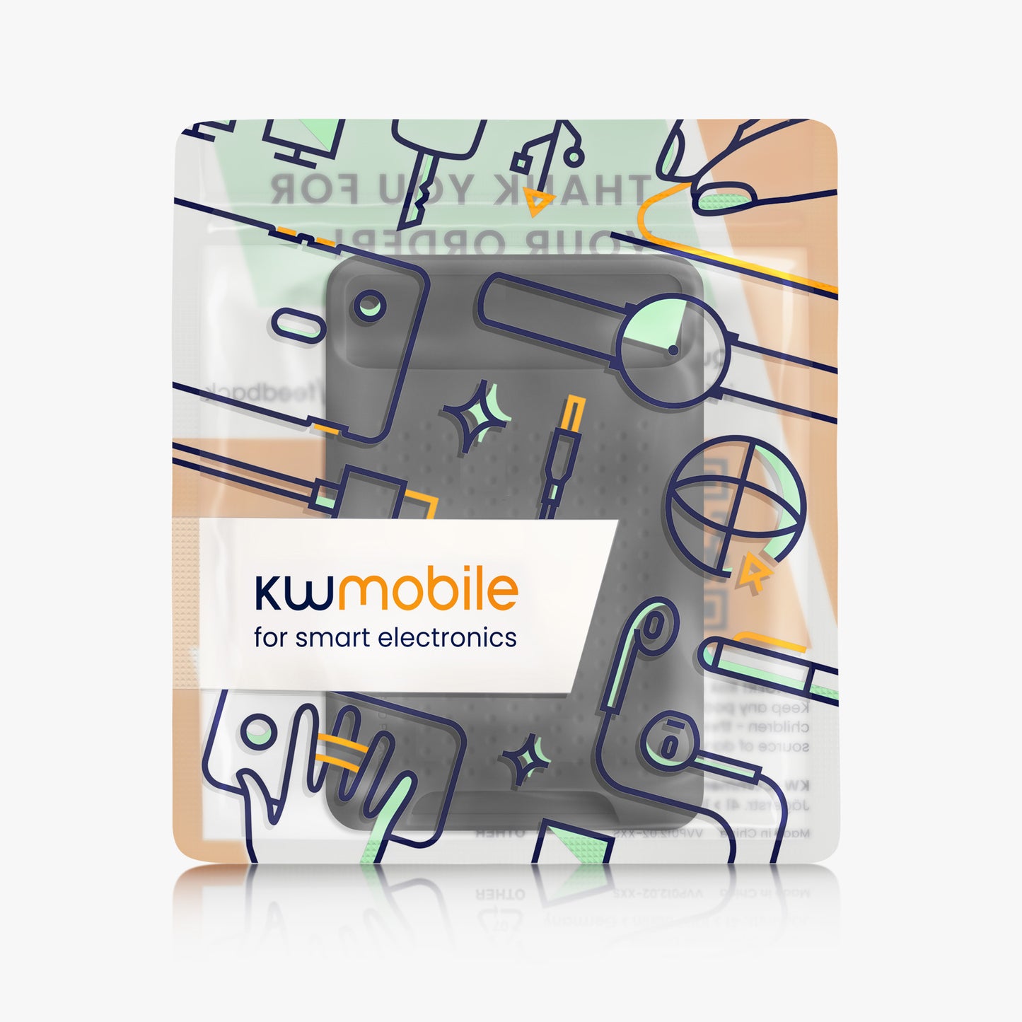 kwmobile Kartenhalter kompatibel mit Apple iPhone Serie - Kartenfach Halter magnetisch - Handy Kartenetui kompatibel mit MagSafe