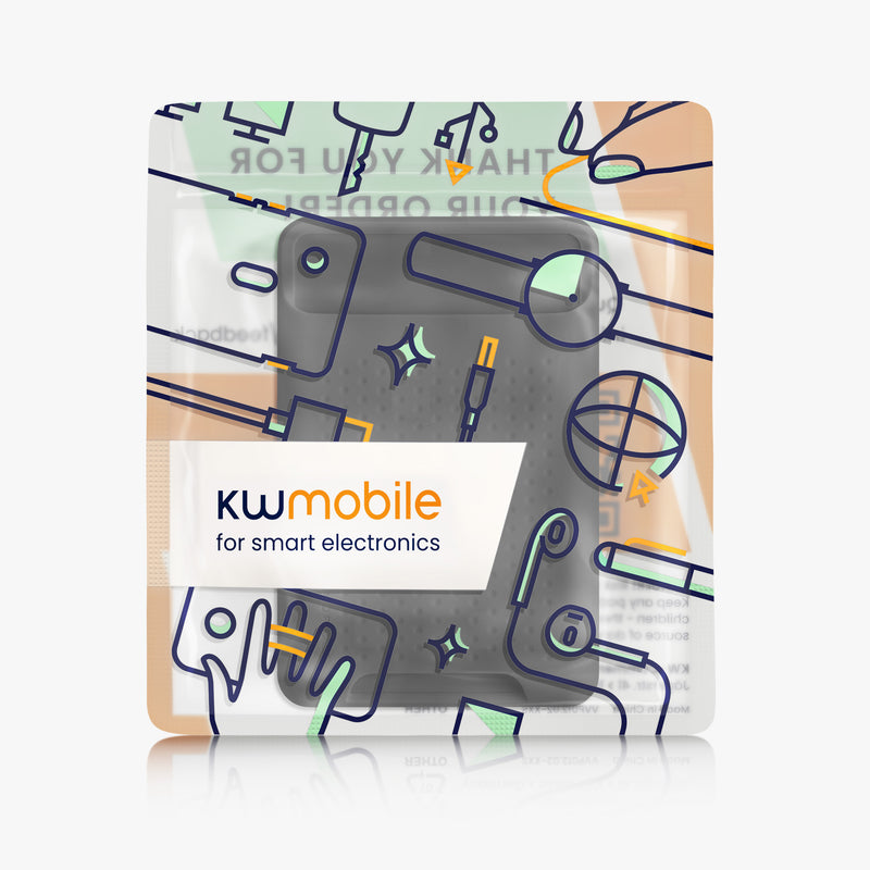 kwmobile Kartenhalter kompatibel mit Apple iPhone Serie - Kartenfach Halter magnetisch - Handy Kartenetui kompatibel mit MagSafe