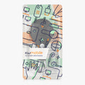 kwmobile Autoschlüssel Hülle kompatibel mit Harley Davidson Motorradschlüssel Schutzhülle Schlüsselhülle Retro Flagge USA