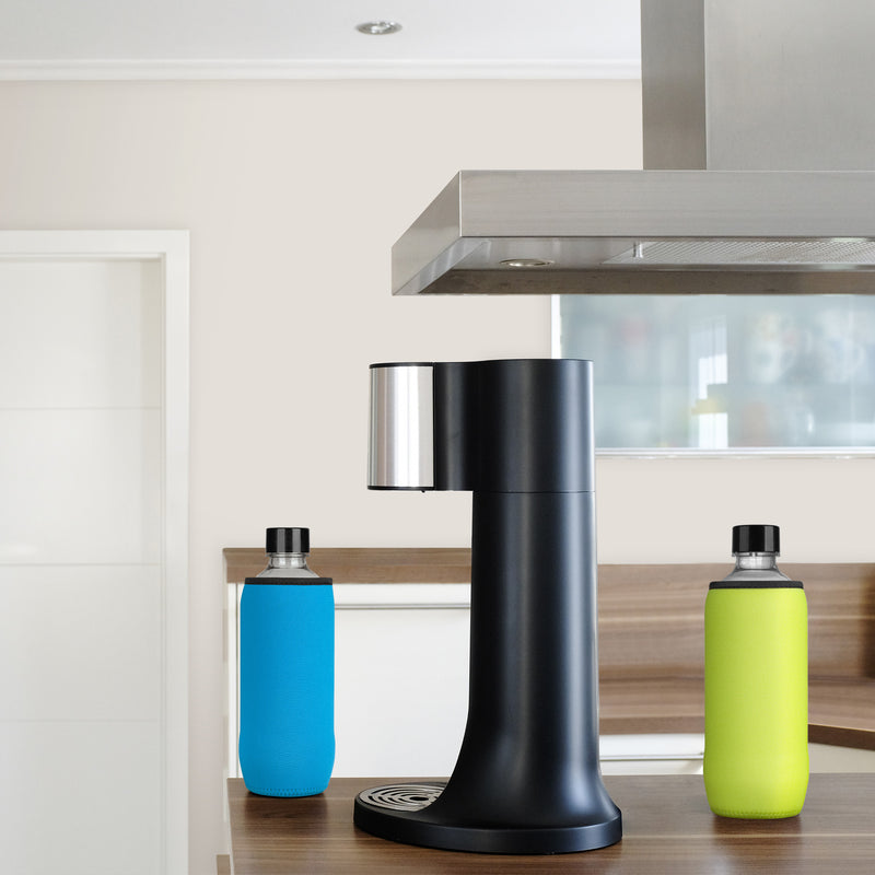 kwmobile Schutzhülle kompatibel mit SodaStream Glasflasche - Flaschen Kühler für Wasser Karaffe