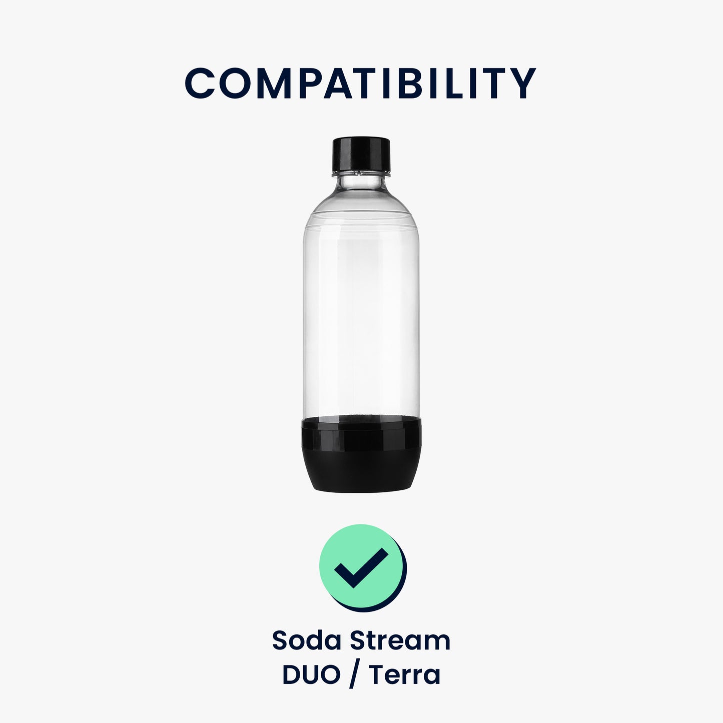 kwmobile Schutzhülle kompatibel mit SodaStream Glasflasche - Flaschen Kühler für Wasser Karaffe