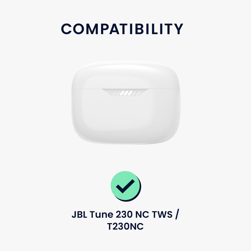 Silikon Hülle für JBL Tune 230 NC TWS / T230NC / T235NC Don't touch my Headphones Design