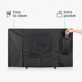 kwmobile 43" TV Abdeckung Outdoor Fernseher Hülle Bildschirmschutz Schutzhülle wetterfest