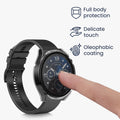 kwmobile 2x Glas Hülle für Huawei Watch GT3 Pro (46mm) Schutzhülle - Fullbody Fitnesstracker Case Set aus Glas