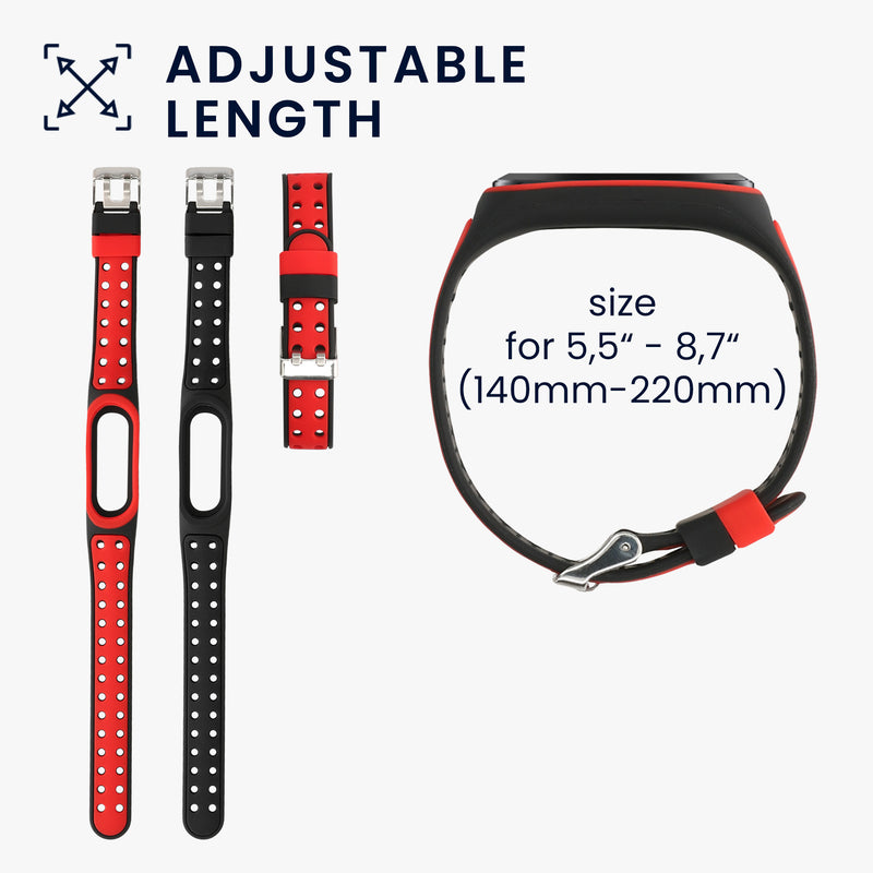 kwmobile Uhrenarmband für Xiaomi Mi Band 4 / Mi Band 3 Armband Fitnesstracker Band Set Ersatzarmband Smartwatch