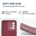 kwmobile Slim Case kompatibel mit Oppo A74 Hülle - Handyhülle aus Silikon