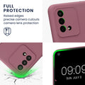 kwmobile Slim Case kompatibel mit Oppo A74 Hülle - Handyhülle aus Silikon