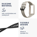 kwmobile Uhrenarmband für Huawei Band 7 / Band 6 / Honor Band 6 Armband Fitnesstracker Band Set Ersatzarmband Smartwatch