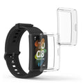 kwmobile Schutzhülle Fullbody Display Cover Set für HONOR Band 7 / Band 6 / Huawei Band 7 / Band 6