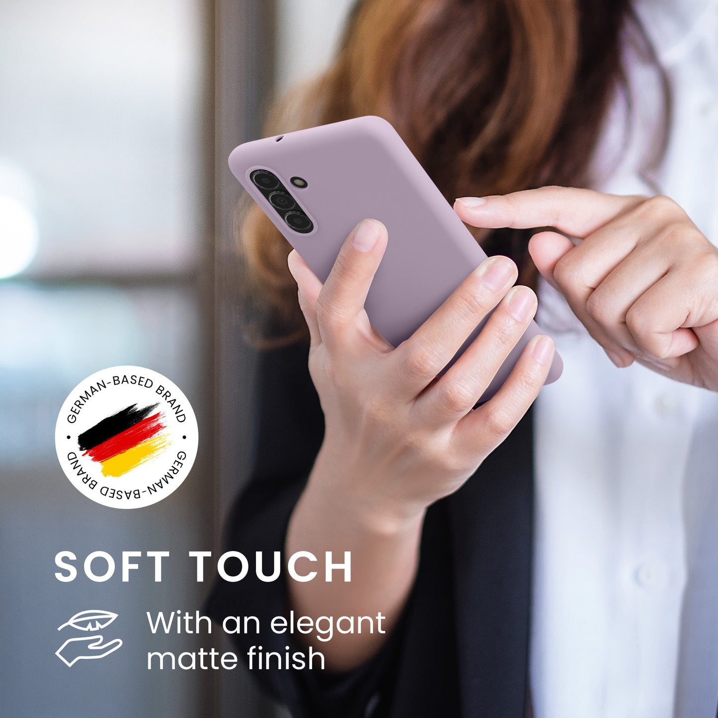 kwmobile Handyhülle für Samsung Galaxy A04s Hülle - Kabelloses Laden - Schutzhülle Cover