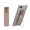 kwmobile Smartphone Fingerhalter mit Standfunktion - Handy Halter Griff Halterung selbstklebend - kompatibel mit magnetischen Autohalterungen - für alle Handy Modelle