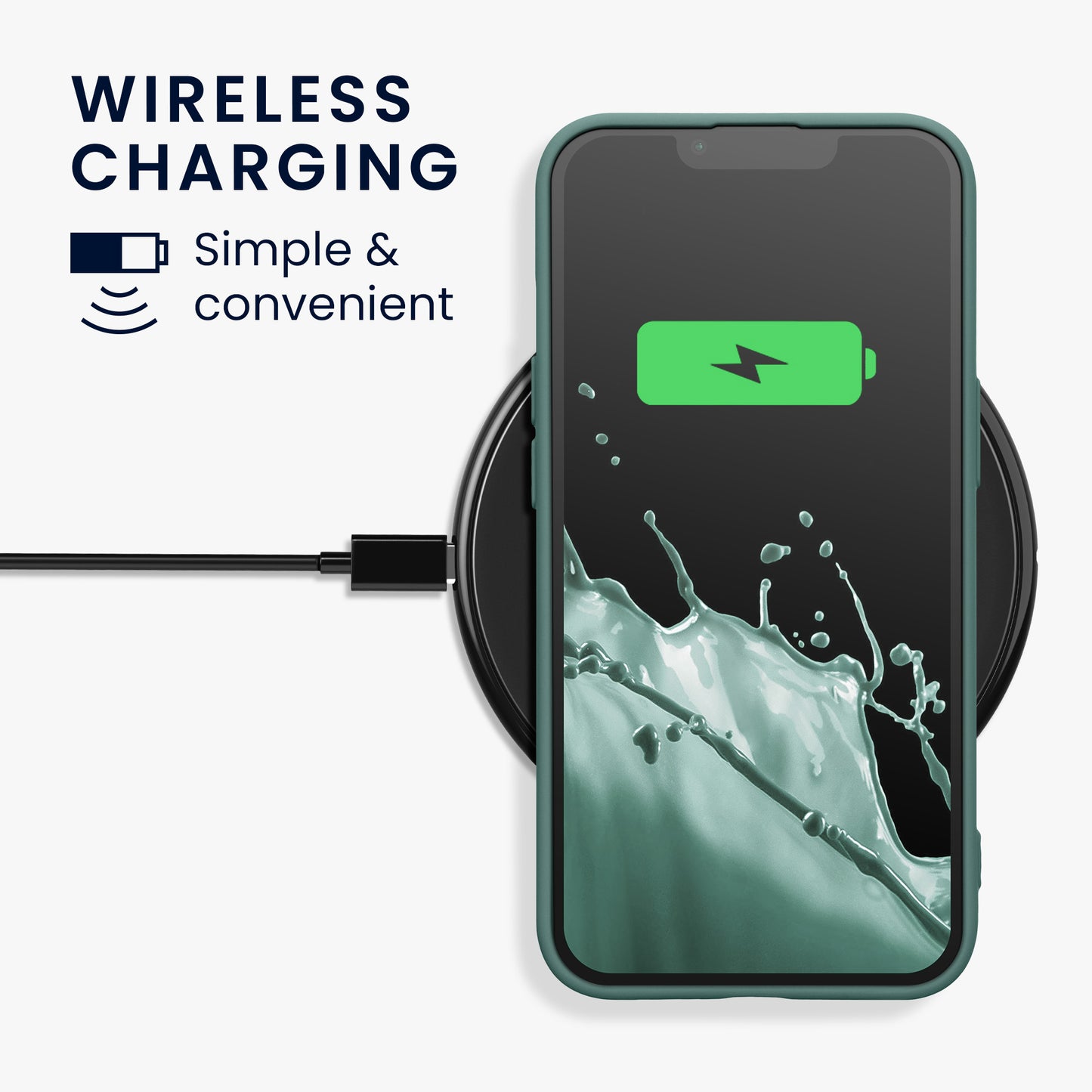 kwmobile Slim Case kompatibel mit Apple iPhone 13 Hülle - Handyhülle aus Silikon