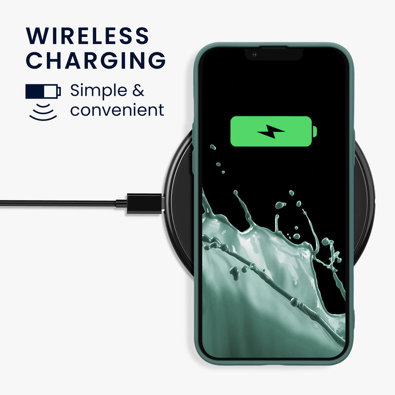 kwmobile Slim Case kompatibel mit Apple iPhone 13 Pro Max Hülle - Handyhülle aus Silikon