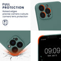 kwmobile Slim Case kompatibel mit Apple iPhone 13 Pro Max Hülle - Handyhülle aus Silikon