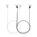 kwmobile Halteband Set magnetisch kompatibel mit Apple Airpods 1 / 2 / 3 / Pro 1 / Pro 2 Headphones