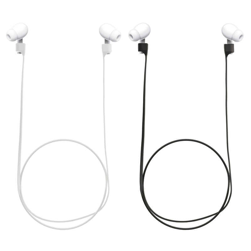 kwmobile Halteband Set magnetisch kompatibel mit Apple Airpods 1 / 2 / 3 / Pro 1 / Pro 2 Headphones