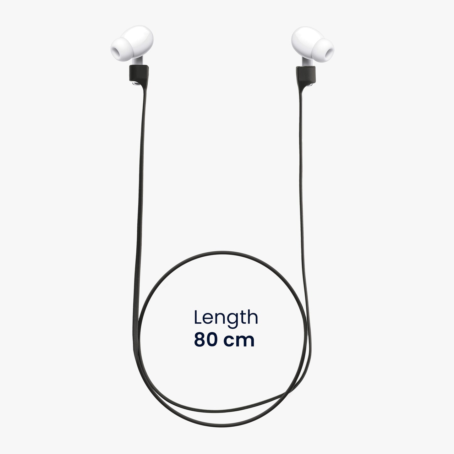 kwmobile Halteband Set magnetisch kompatibel mit Apple Airpods 1 / 2 / 3 / Pro 1 / Pro 2 Headphones
