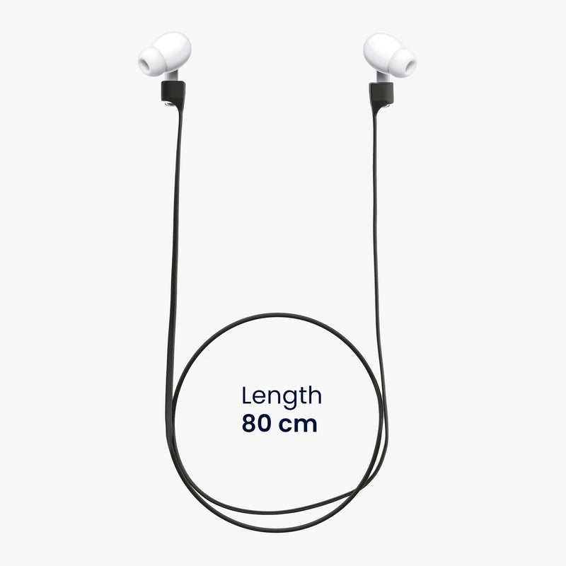 kwmobile Halteband Set magnetisch kompatibel mit Apple Airpods 1 / 2 / 3 / Pro 1 / Pro 2 Headphones