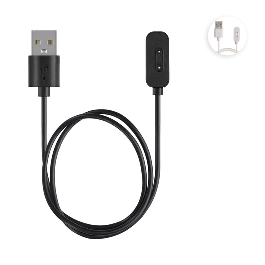 kwmobile kompatibel für XPLORA X5 / X5 Play / X4 USB Ladekabel - Charger für Smart Watch - Fitnesstracker Ersatzkabel Weiß  