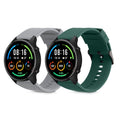 kwmobile Sportarmband kompatibel mit Xiaomi Watch S4/S4 Sport/S3/S2/Watch S1 Active/Redmi Watch 5 Active Armband Fitnesstracker Band Set