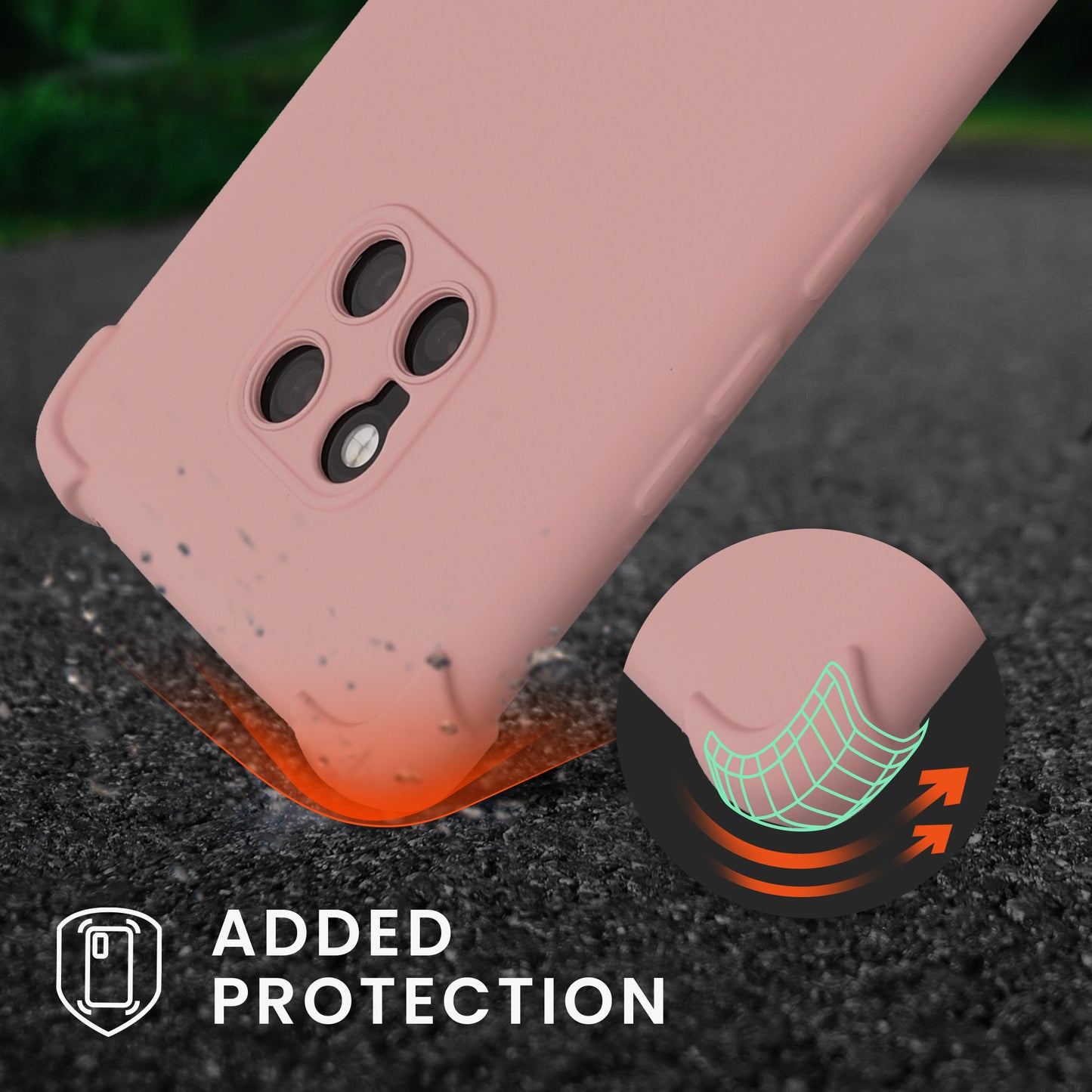 kwmobile Necklace Case kompatibel mit Huawei Mate 20 Pro Hülle - Cover mit Kordel zum Umhängen - Silikon Schutzhülle