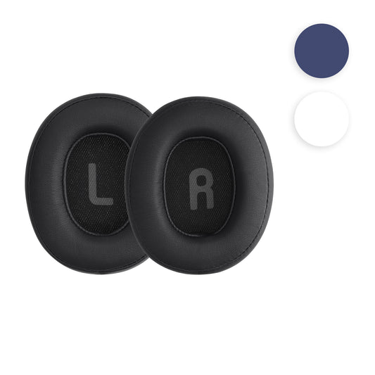 kwmobile 2x Ohr Polster für JBL Tune 700BT / 700BTNC / 750BT / 750BTNC Ohrpolster - Ersatz Ohrpolster - Kopfhörer Ersatzteile - Kopfhörer Ersatzpolster für Over Ear Headphones Weiß  