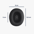 kwmobile Ohr Polster für JBL Tune 700BT / 700BTNC / 750BT / 750BTNC Ohrpolster Ersatz Ohrpolster Kopfhörer Ersatzteile Kopfhörer Ersatzpolster für Over Ear Headphones